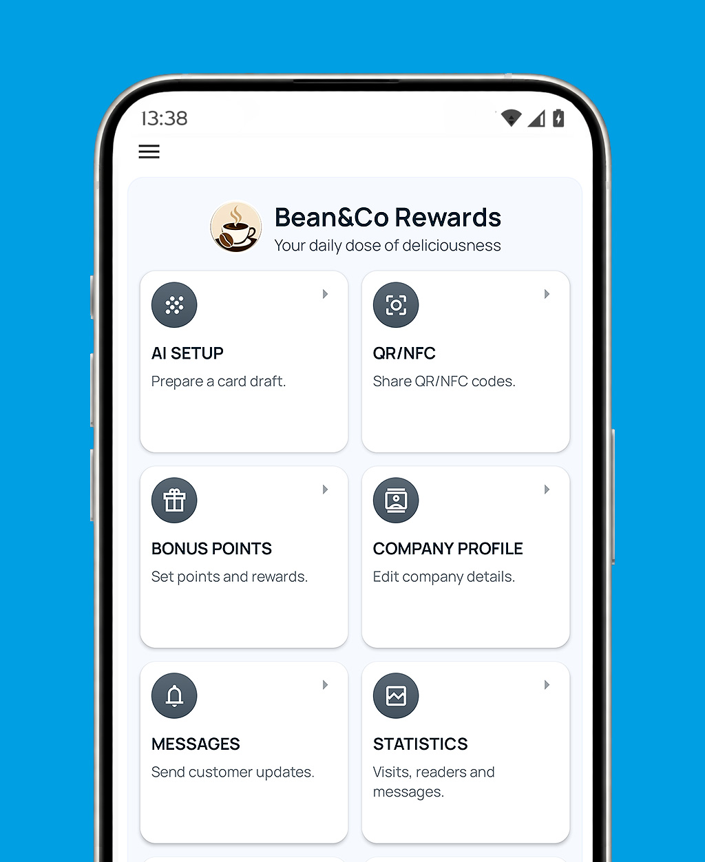 TapLoyal business administration app